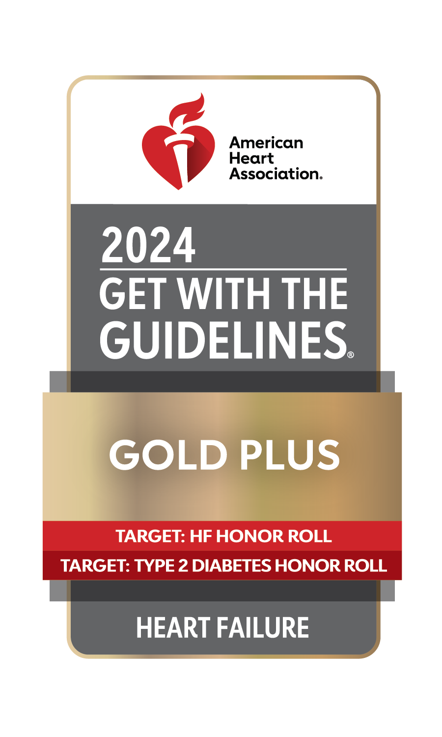 2024 Get with the Guidelines Gold Plus in Heart Failure 2024 Get with the Guidelines Gold Plus in Heart Failure